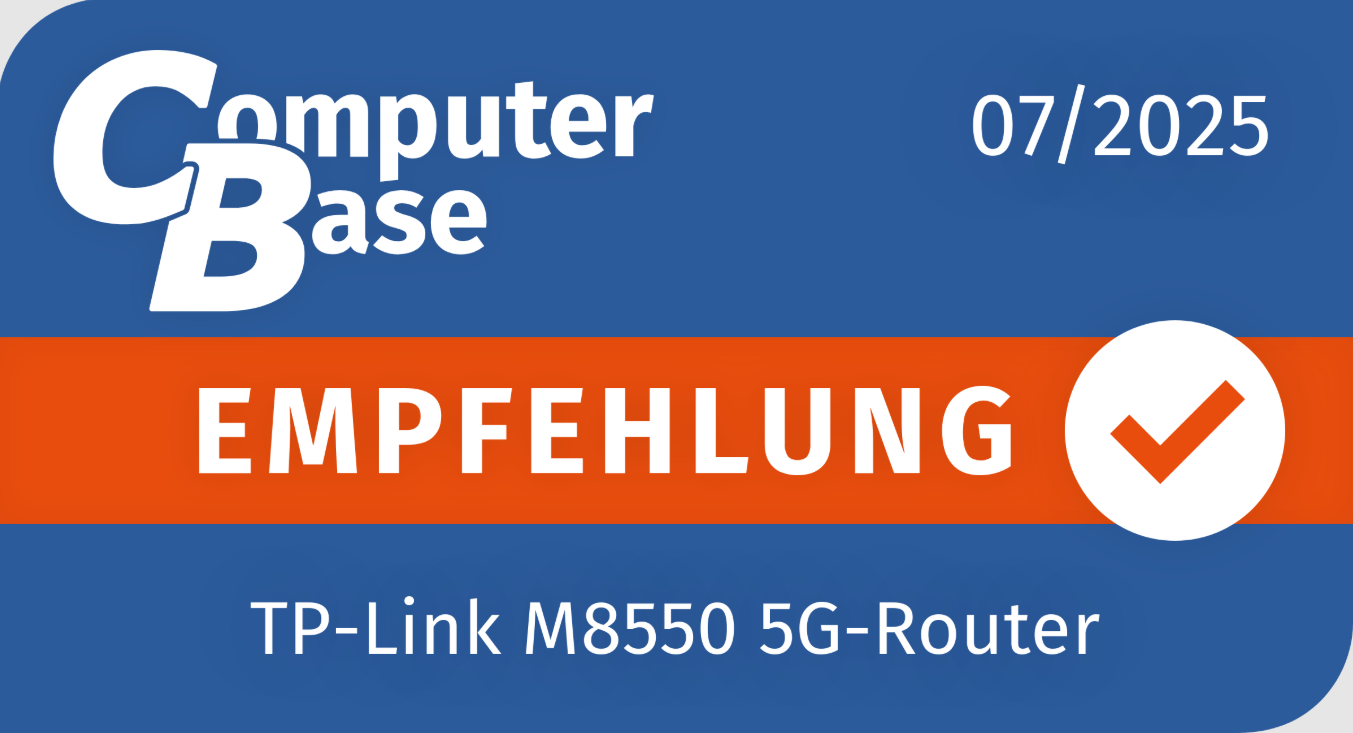 ComputerBase Recommended by Editors TP-Link M8550