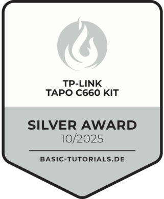 Basic-Tutorials Silver Award TP-Link Tapo C660 Kit
