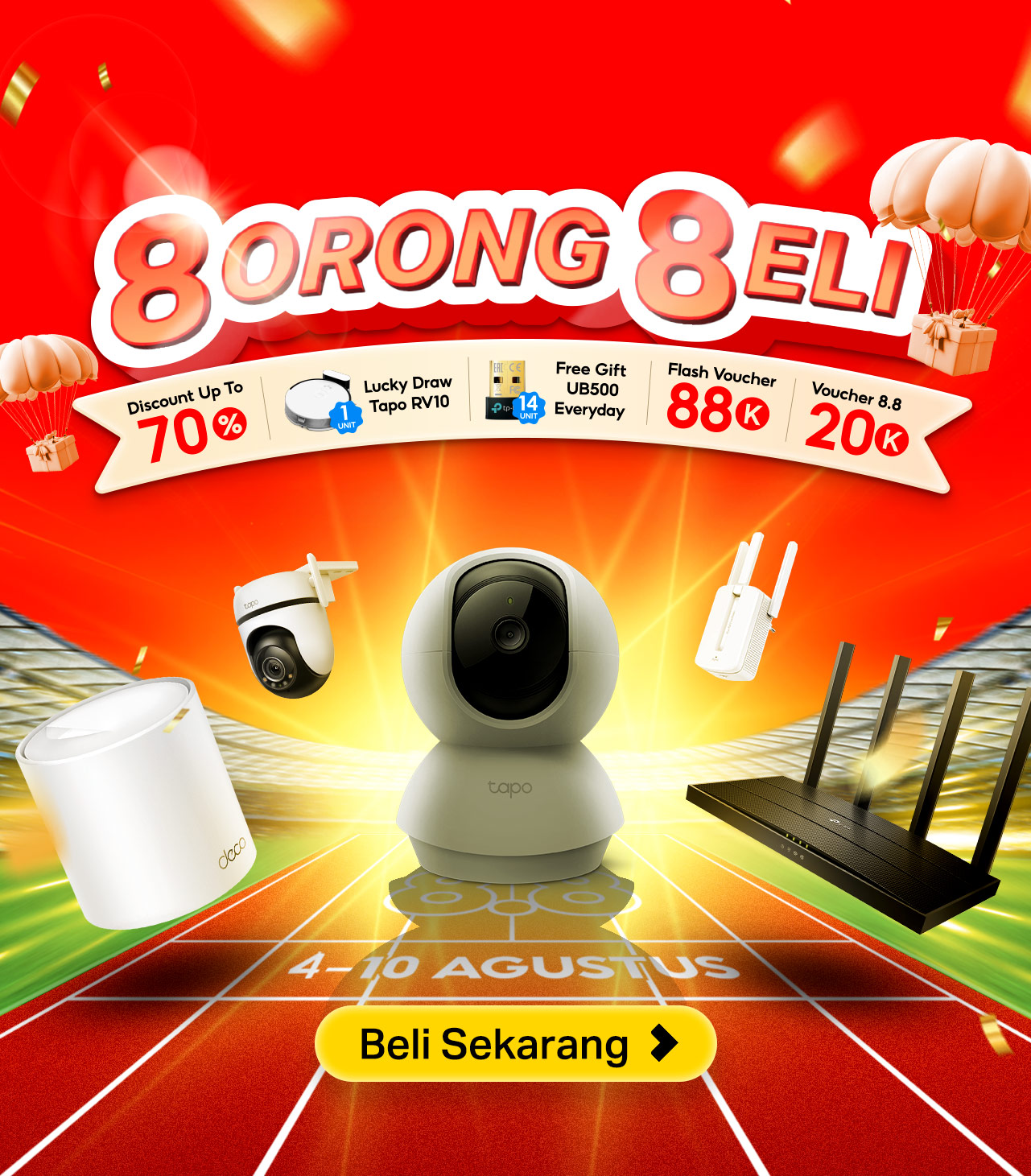 8.8 Mega Sale