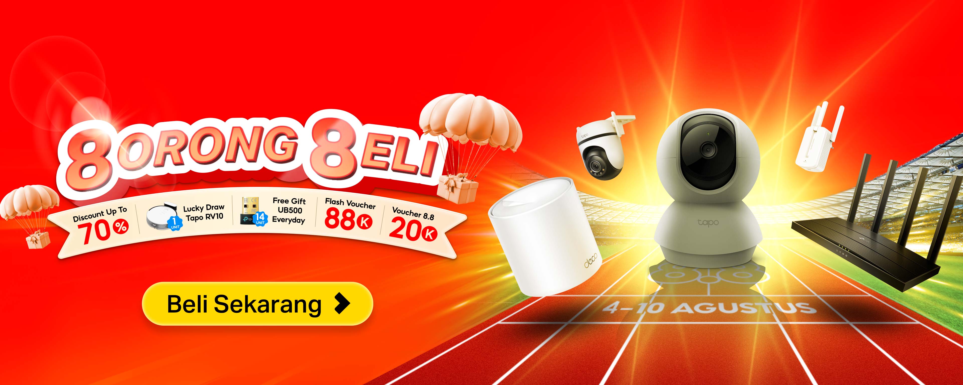8.8 Mega Sale