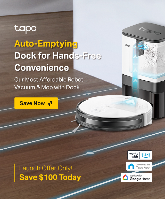 Exprience hands-free cleaning with auto-emptying. $100 off. launch offer only