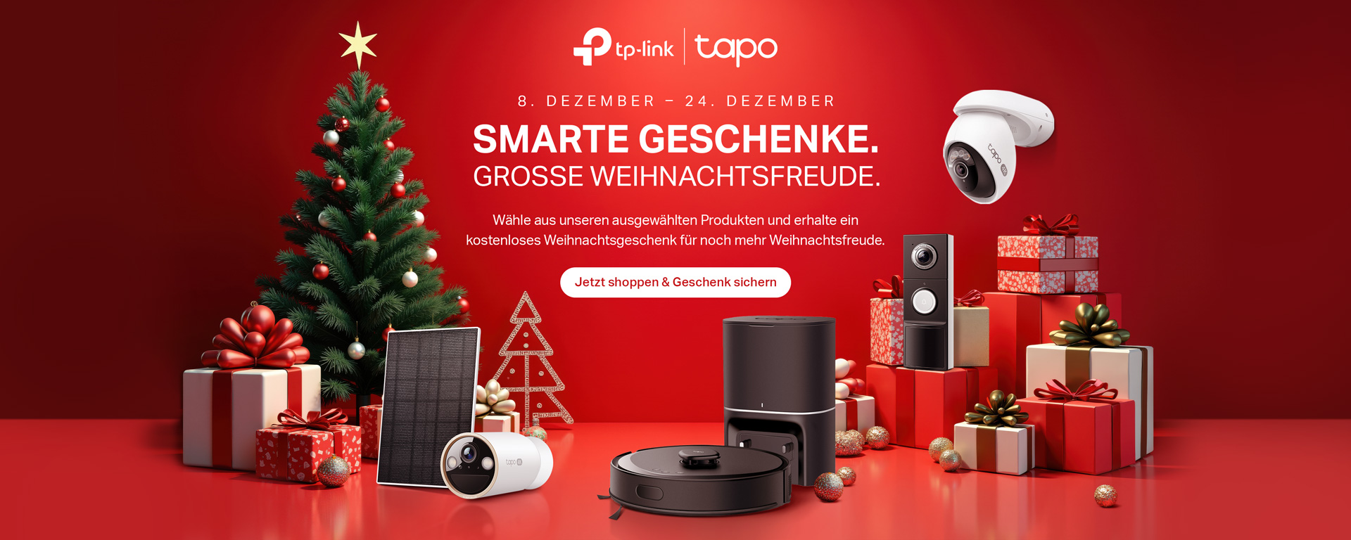 Tapo Christmas Deal: Buy selected product and get a free gift