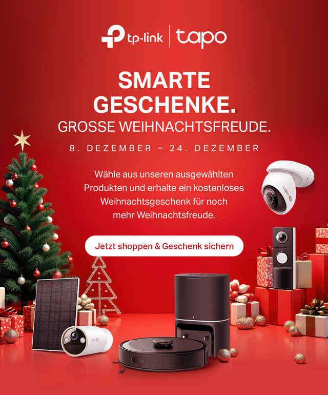 Tapo Christmas Deal: Buy selected product and get a free gift