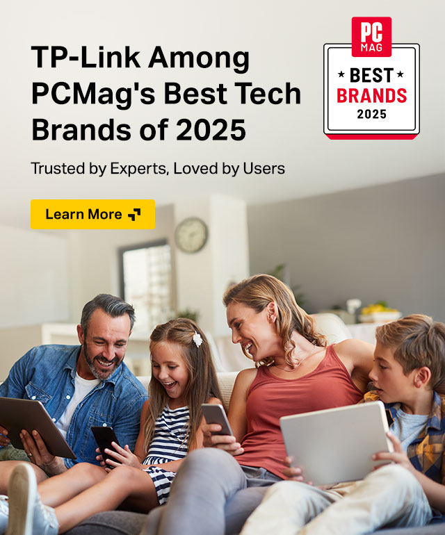TP-Link is Named One of PCMag's Top Tech Brands of 2025