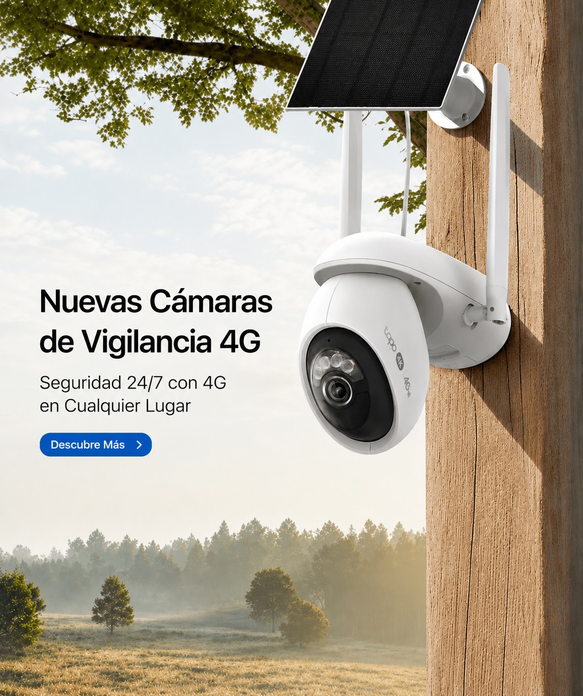 Tapo nuevas cámaras de vigilancia 4G