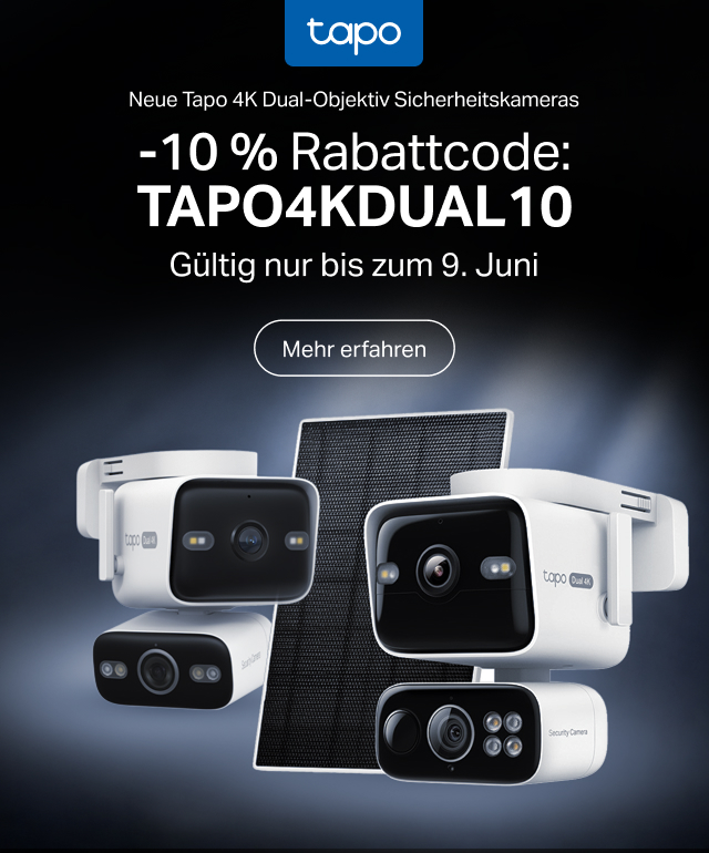 Tapo 4K Security Camera launch with 12% off discount