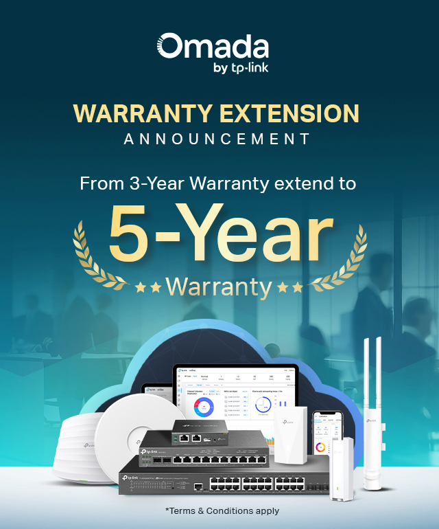 5 Years Warranty