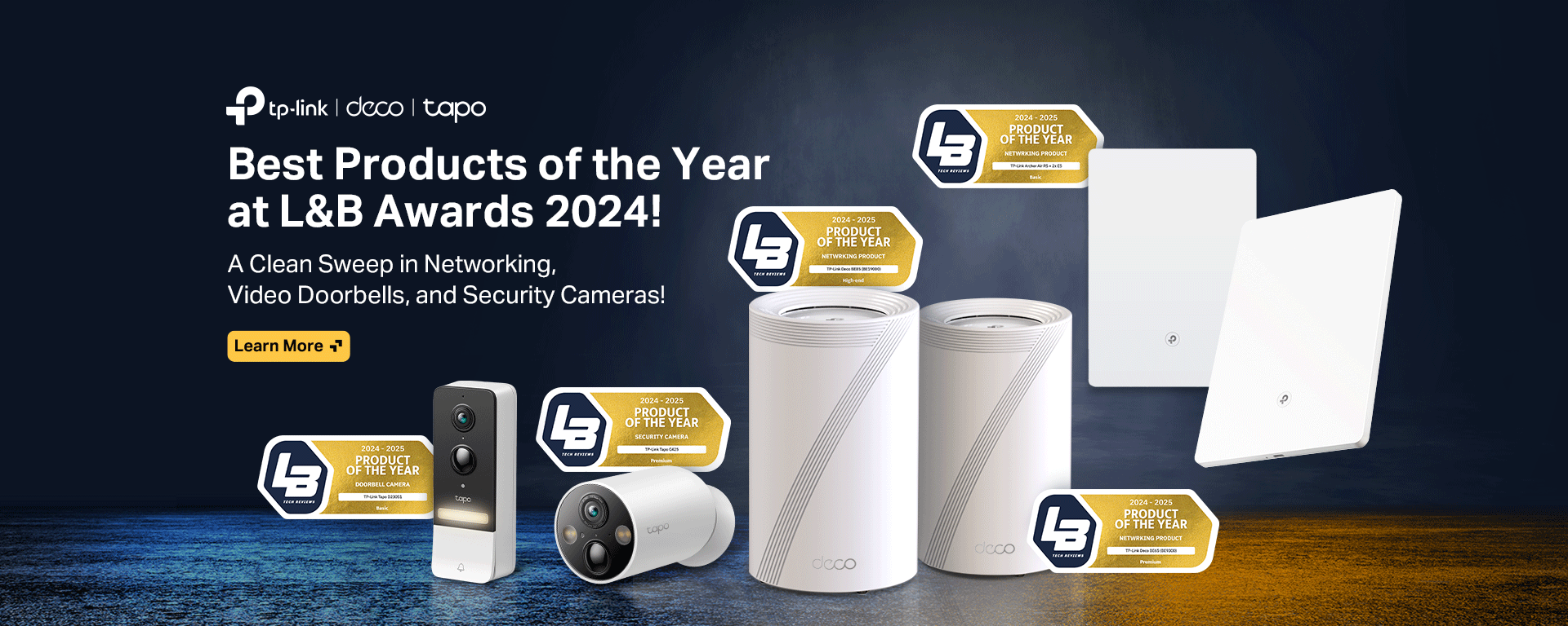TP-Link and Tapo Recognized as Best Products of the Year by L&B