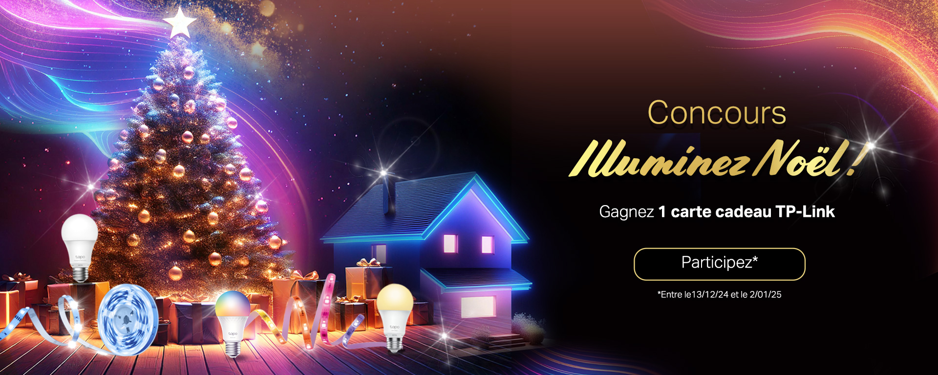 Jeu concours Illuminez Noel