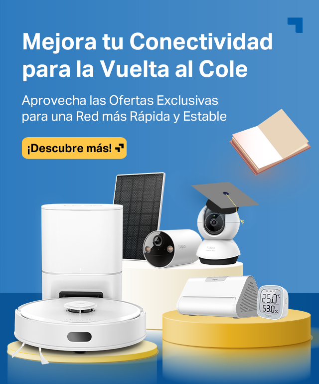 Ofertas camaras sensores robots aspiradores vuelta al cole Tapo