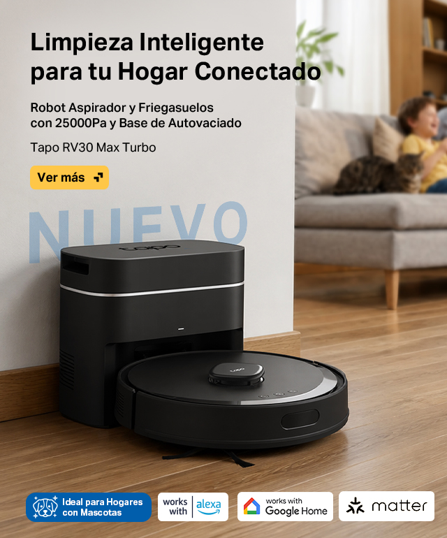 Nuevo Robot Tapo RV30 Max Turbo