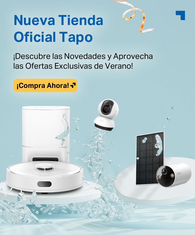 Tapo es una línea de productos de dispositivos inteligentes para el hogar de TP-Link, la marca número 1 en dispositivos de redes.