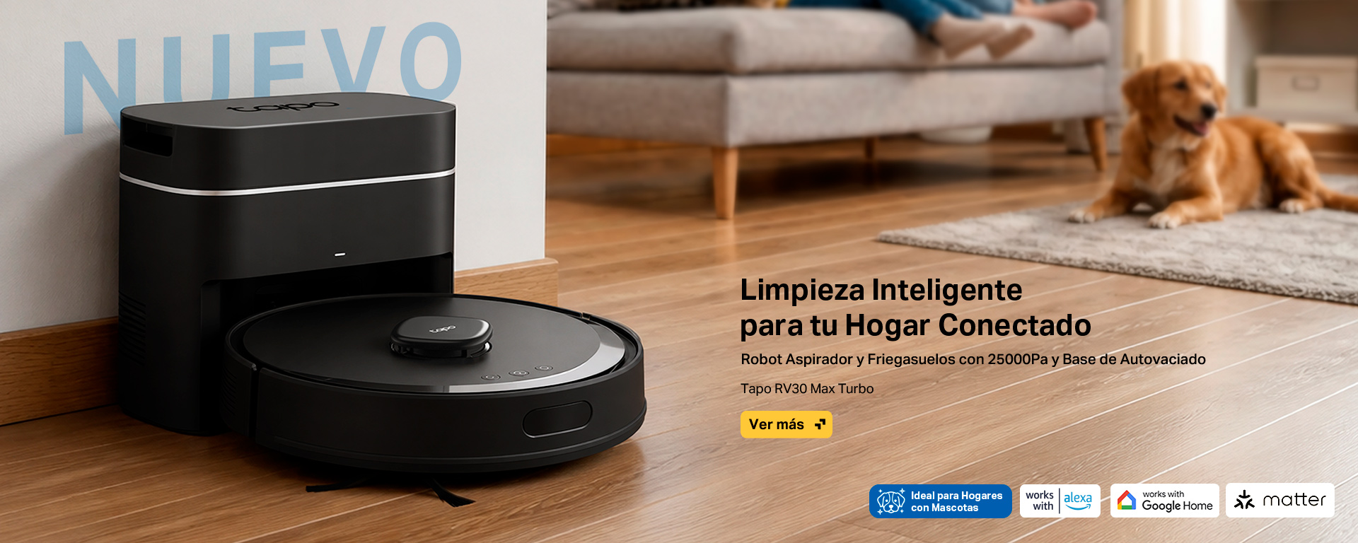 Nuevo Robot Tapo RV30 Max Turbo