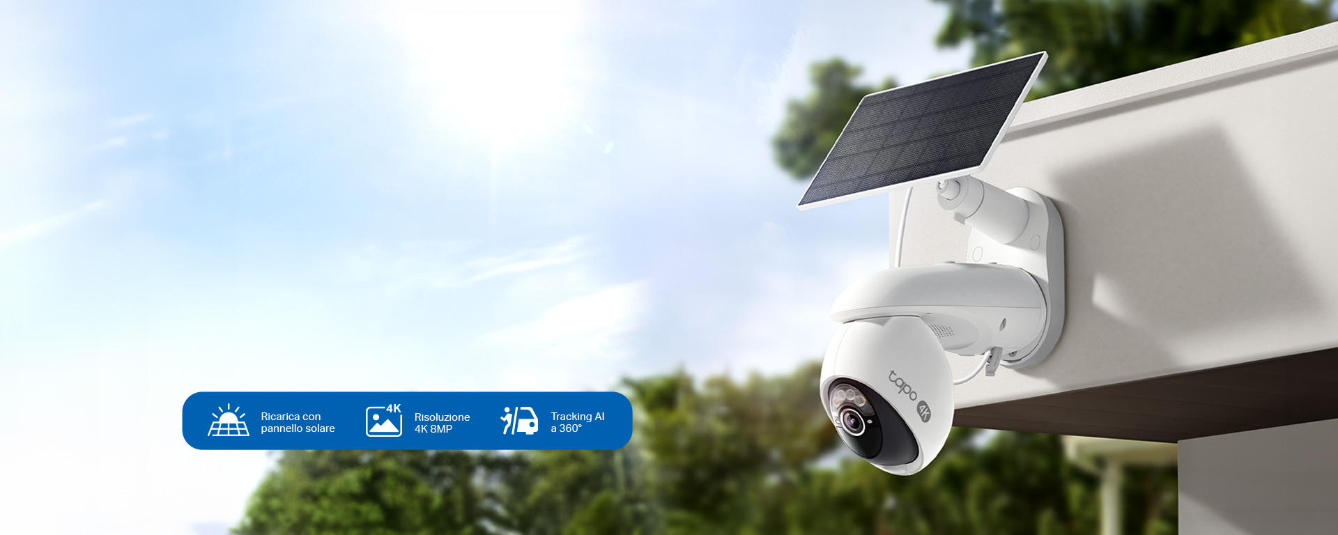 Tapo C660 KIT Telecamera Wi-Fi 4K 8MP