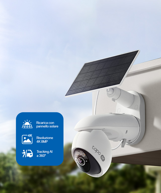 Tapo C660 KIT Telecamera Wi-Fi 4K 8MP