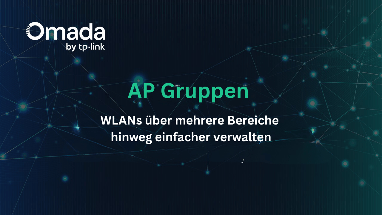 AP Gruppen: WLANs über mehrere Bereiche hinweg einfacher verwalten