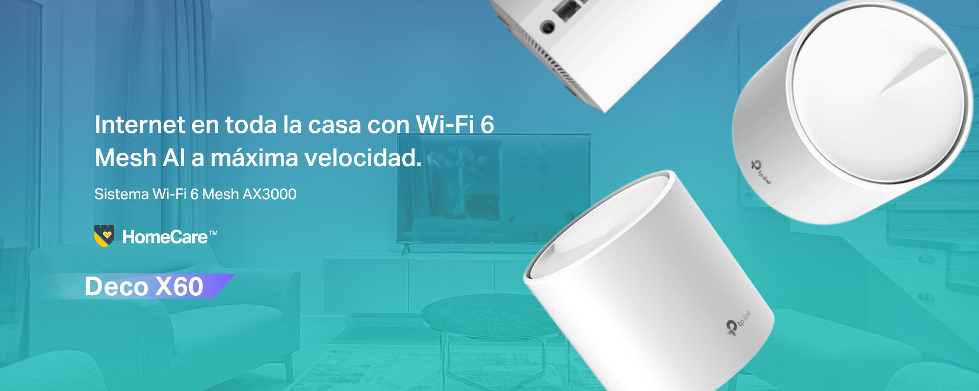 Router con sistema Mesh para toda la casa