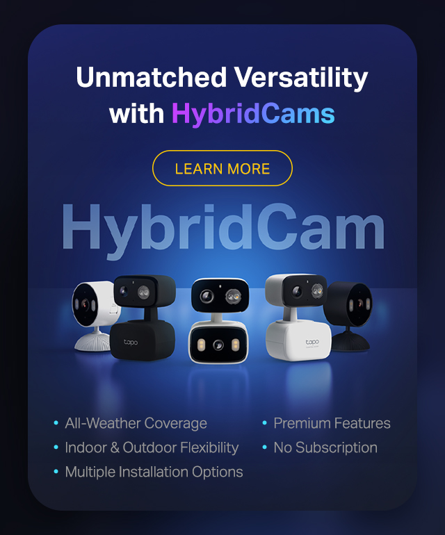 Tapo Hybrid Cameras