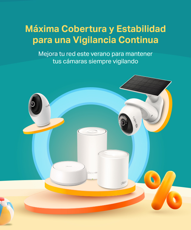 Mejora tu red este verano: Wi-Fi Mesh inteligente para una vigilancia más fiable