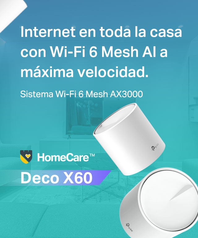 Router con sistema Mesh para toda la casa