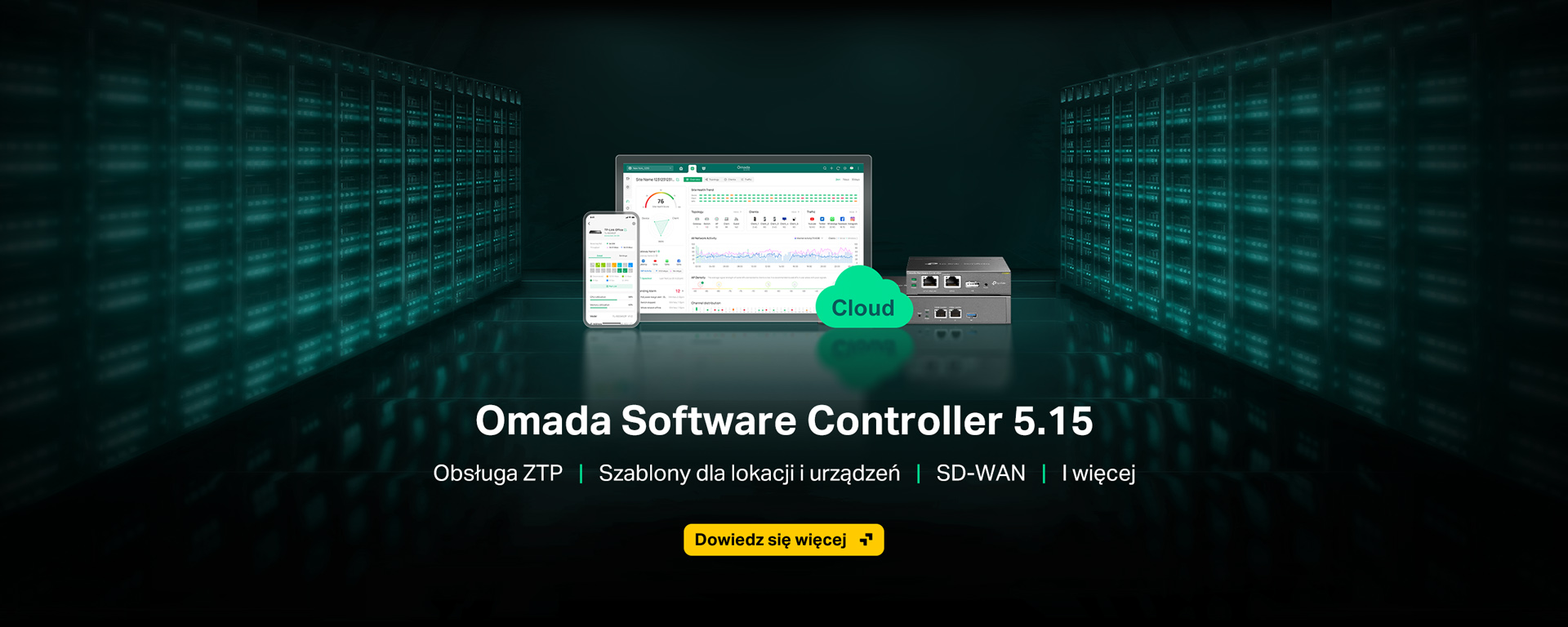 Kontroler programowy Omada V5.15