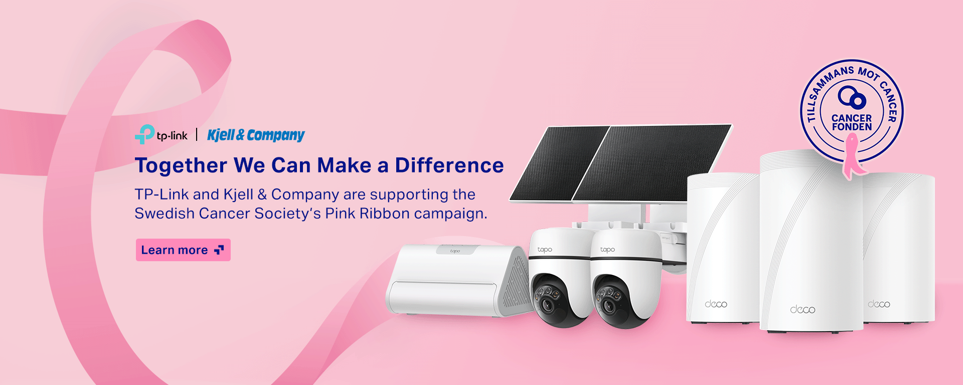 TP-Link and Kjell & Company turn Sweden pink again
