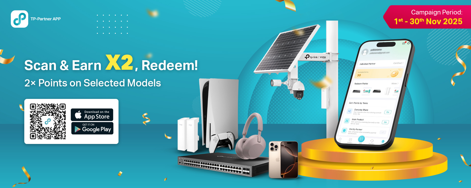 TP-Partner APP 2X Points Campaign