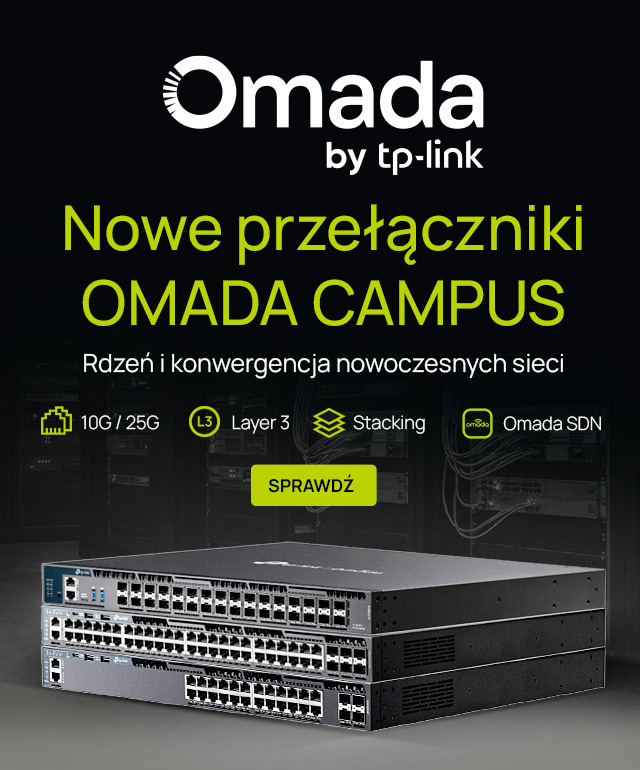 nowe przełączniki omada campus