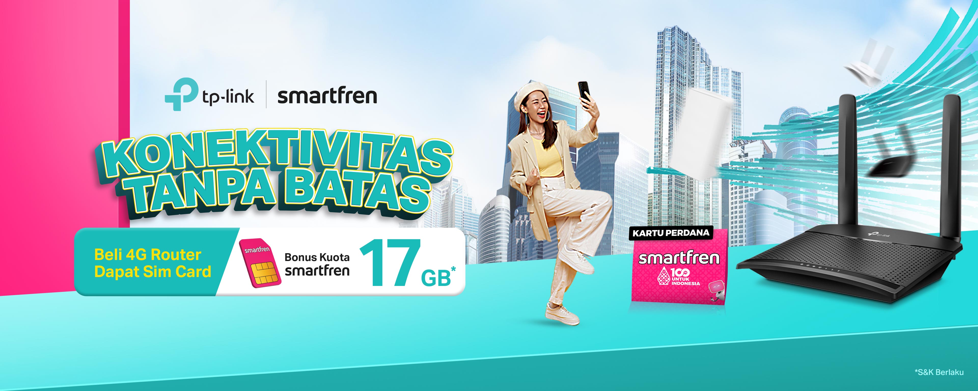 Bundling smartfren tplink