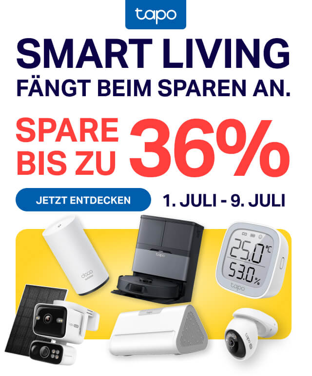 Tapo Store Prime Month Early bird offer: up to 50% off
