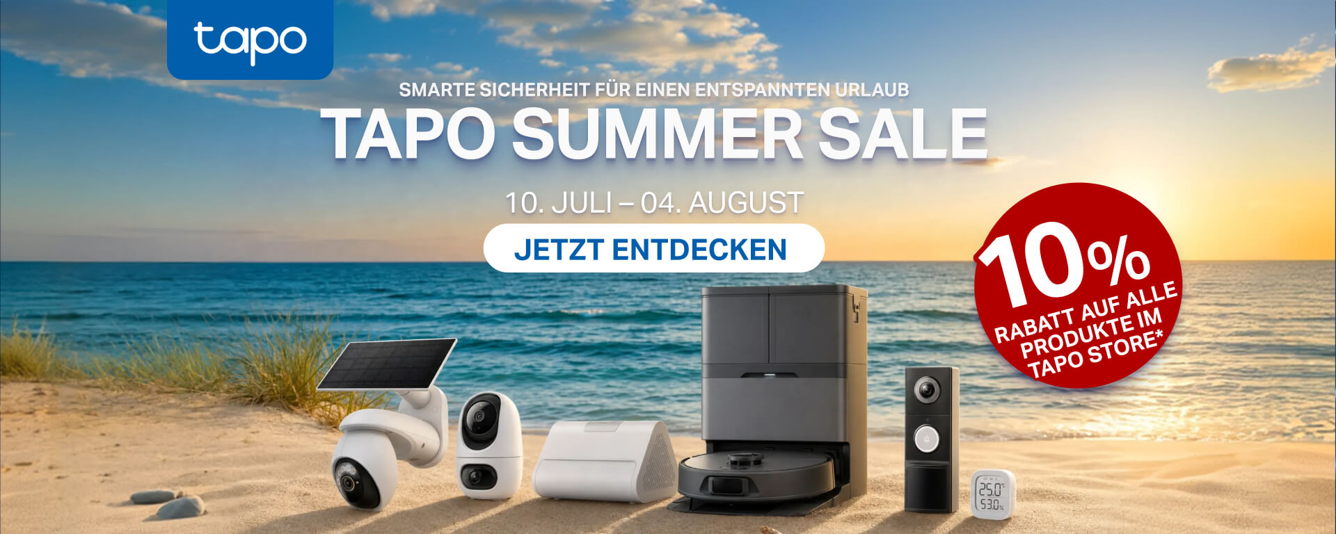 Tapo Store Summer Sale: 10% off on all products