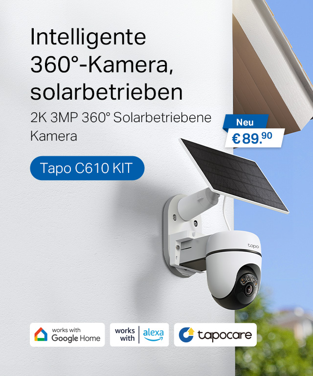 Tapo C610 KIT Solar powered security camera