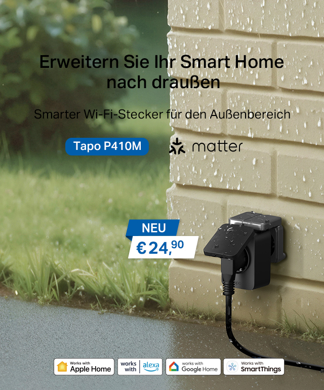 Tapo P410M Outdoor Smart Plug