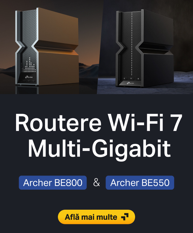 Routere TP-Link Wi-Fi 7 Archer BE800 Archer BE550