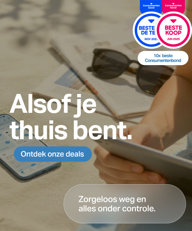 Slimme beveiliging voor een zorgeloze zomer