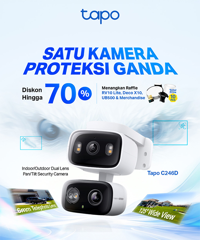 Tapo C246D Hadir di Indonesia