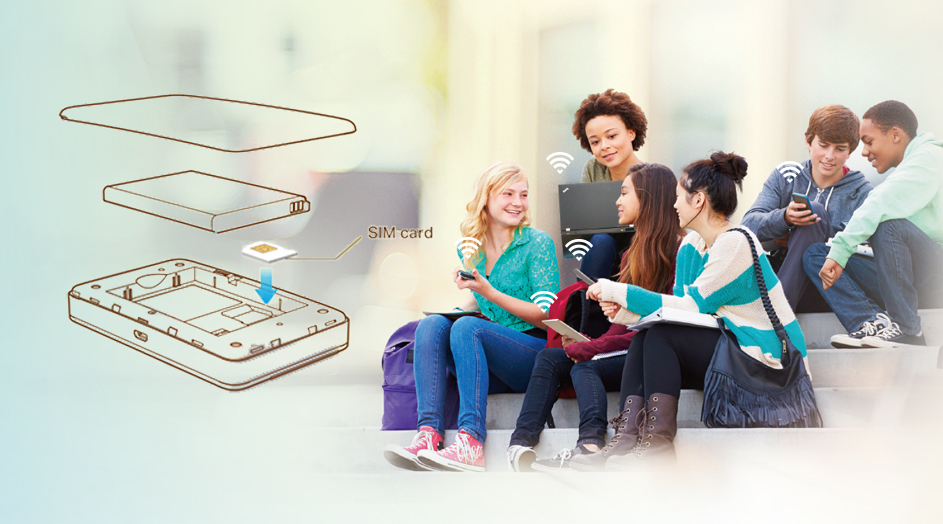adding sim card to pocket wifi