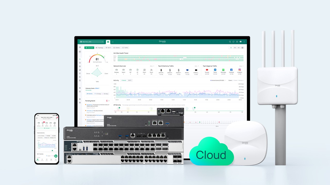 Faites évoluer votre réseau avec Omada Network 6.3 : une plateforme unifiée pour une gestion et une maintenance intelligentes