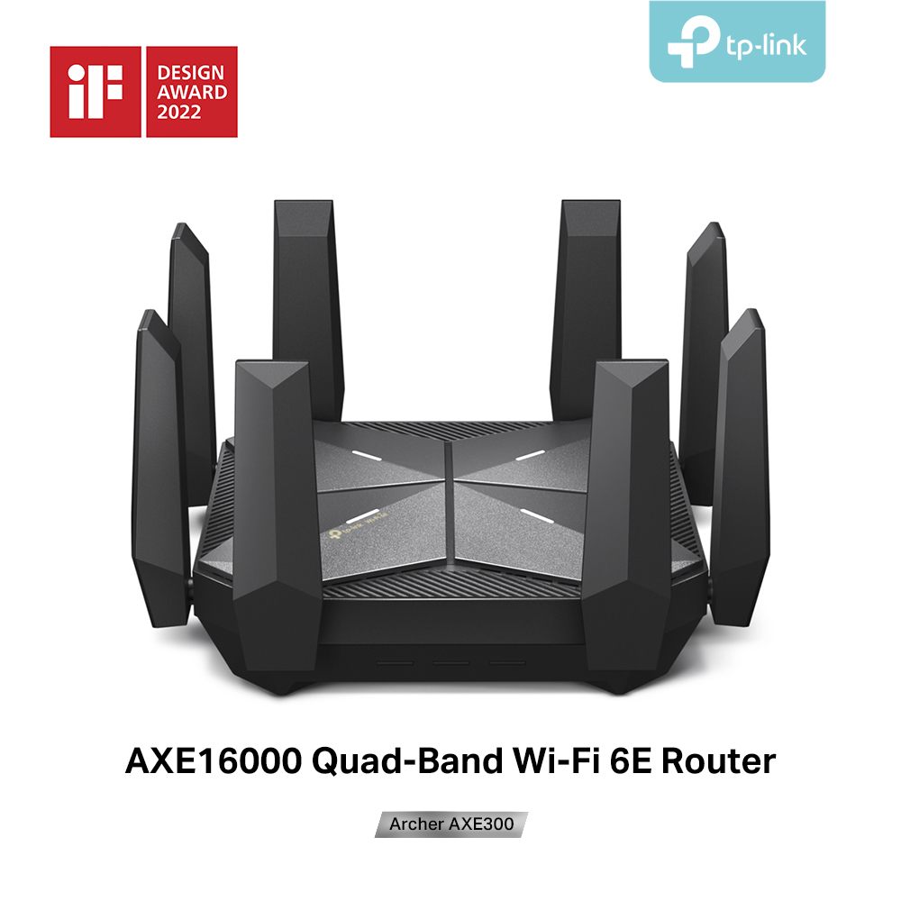 TP-Link Router, Archer AXE300, Multi-Gig Port