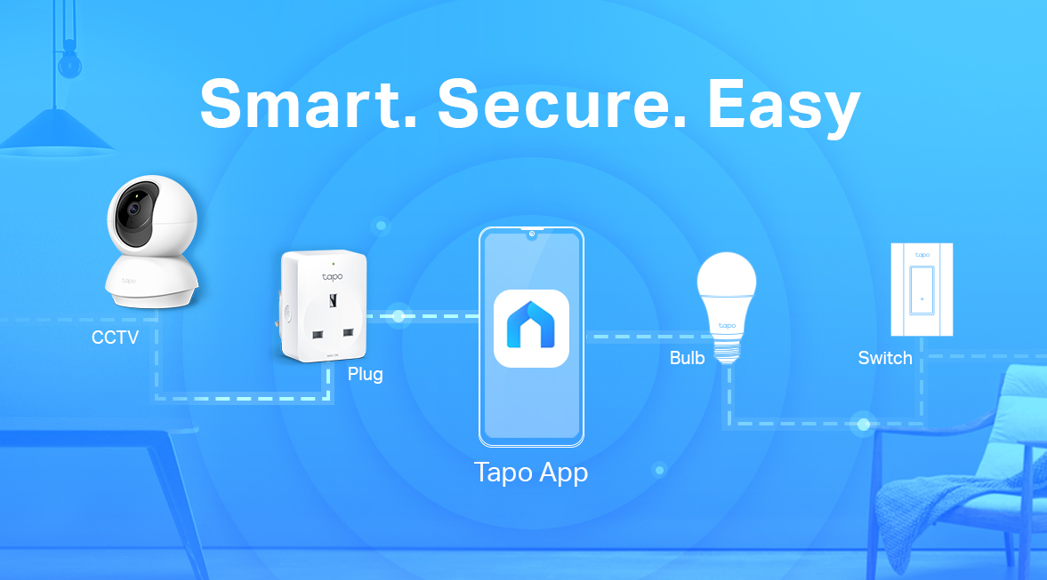 smart home with Tapo app