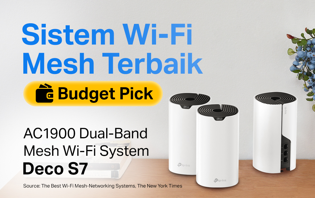 TP-Link Deco S7: Solusi Wi-Fi Mesh Andal & Terjangkau untuk Koneksi Stabil di Seluruh Rumah