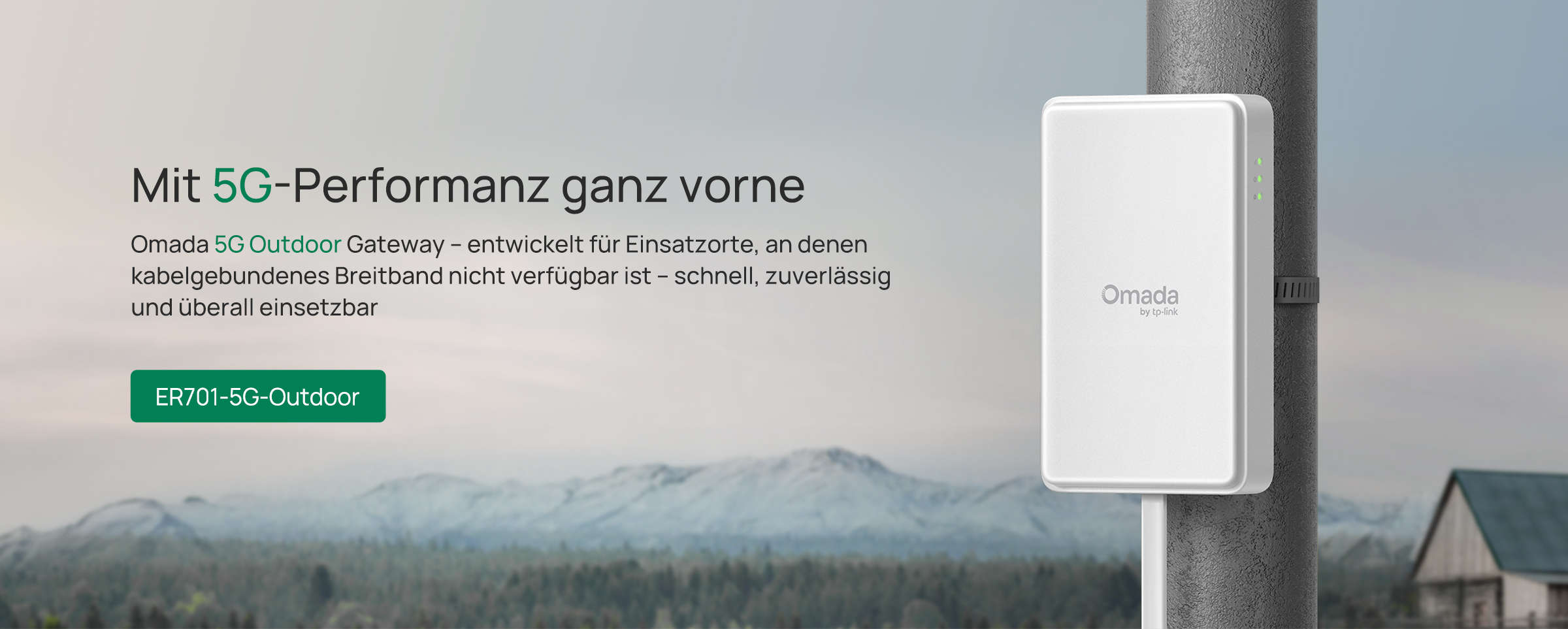 5G Outdoor-Router für Unternehmen: Flexible Konnektivität mit dem ER701-5G-Outdoor