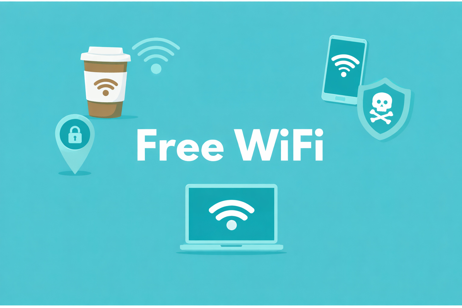 Public WiFi: A Guide to the Risks of Free WiFi and How to Stay Safe