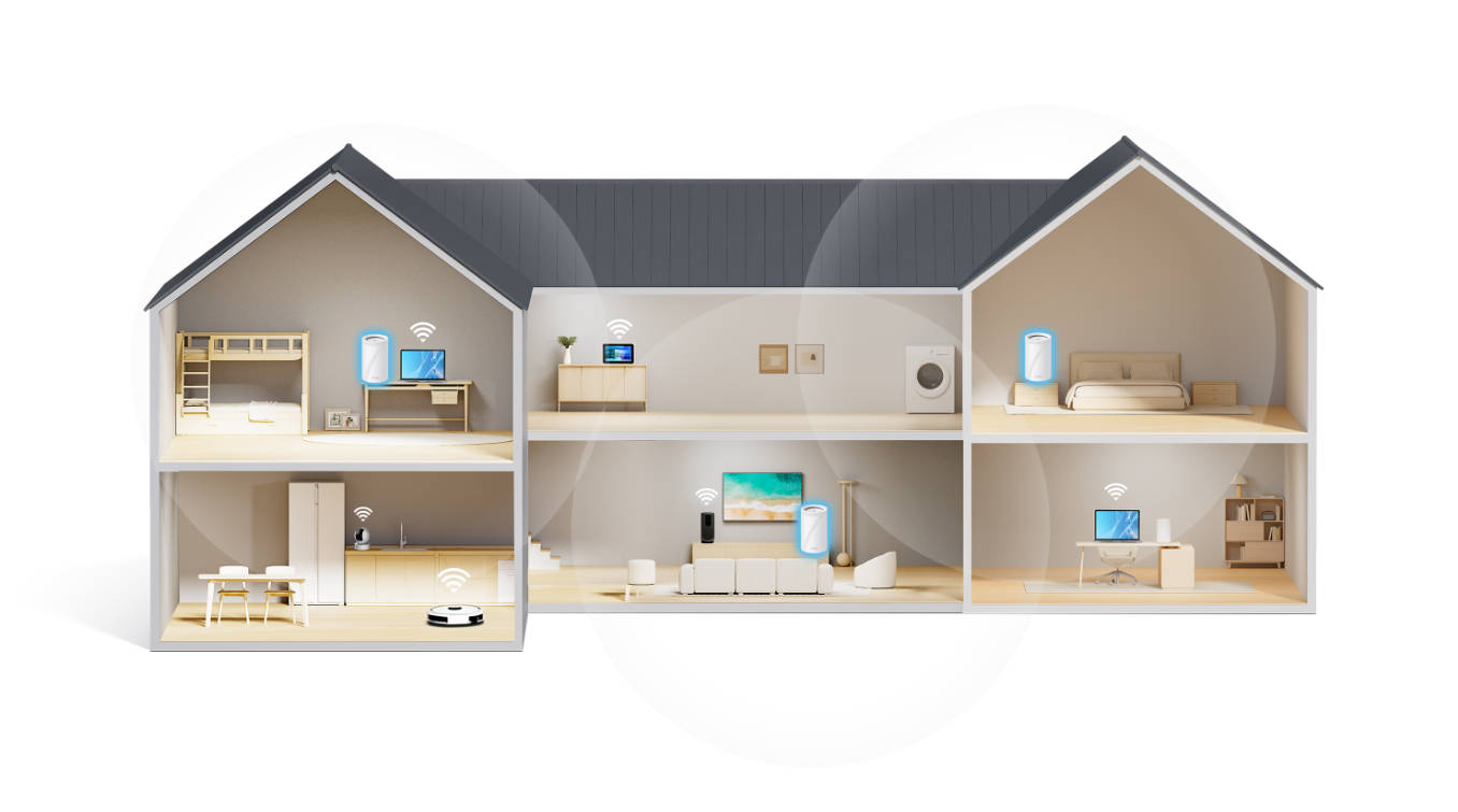 Wi-Fi 7 Mesh: How to Get Wi-Fi in Every Room of Your Home