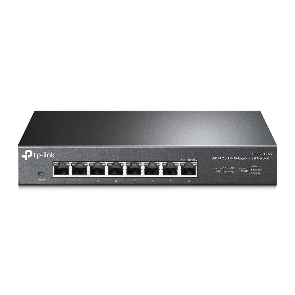 TP-Link Switch, TL-SG108-M2, Multi-Gig Port