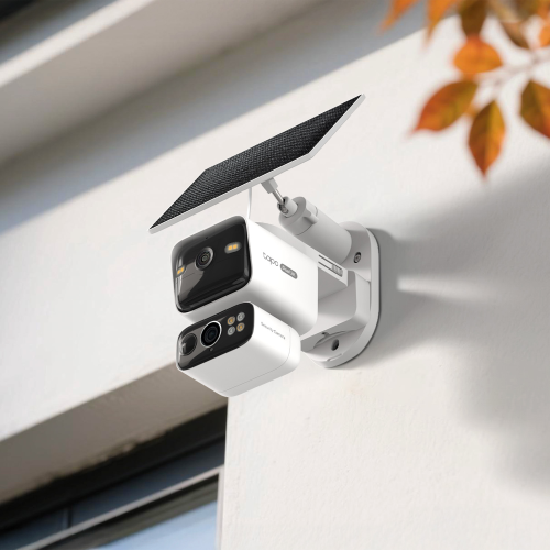 TP-Link  представляє революційний Tapo C645D KIT - комплект камери з подвійним об'єктивом для повного охоплення та максимально точного зуму з сонячною панеллю