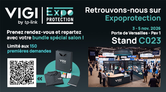 VIGI by TP-Link sera à Expoprotection