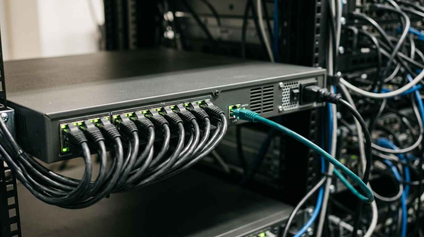 CCTV Network Design Guide: Bandwidth, Storage, PoE, and Network Security
