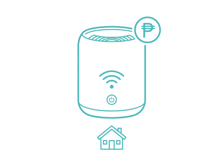 TP-Link Deco X20 represented as a compact budget mesh WiFi node icon