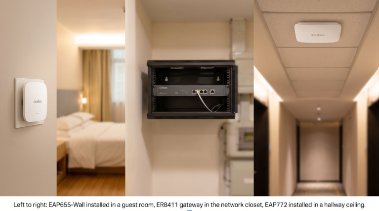 Hotel WiFi Design: Building Three Separate Networks Under One Roof